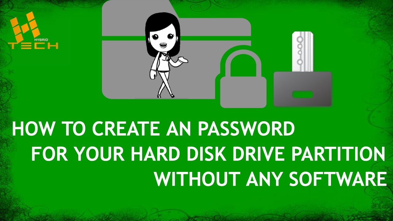 How To Lock External Hard Disk